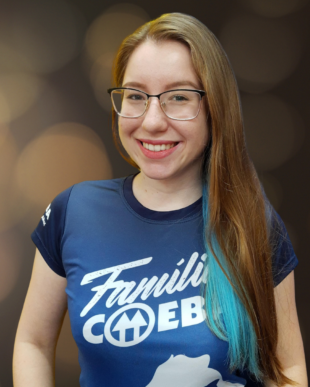 Foto da secretária Ana Carolina